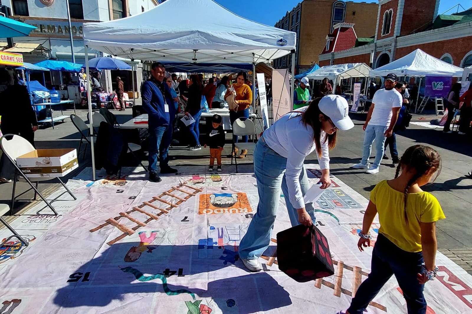 Feria comunitaria · Participación ciudadana