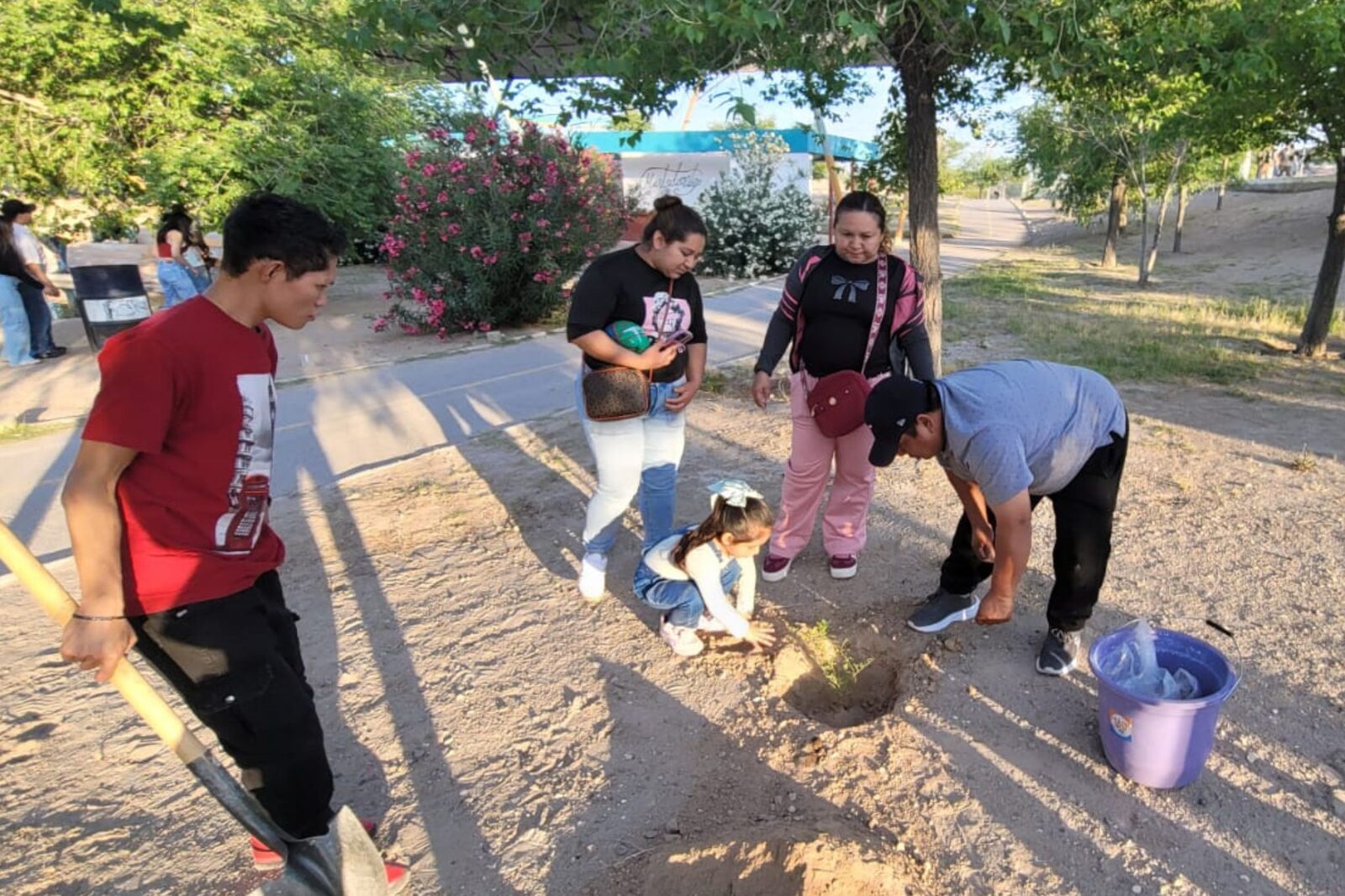 Reforestación comunitaria · Ciudad Juárez
