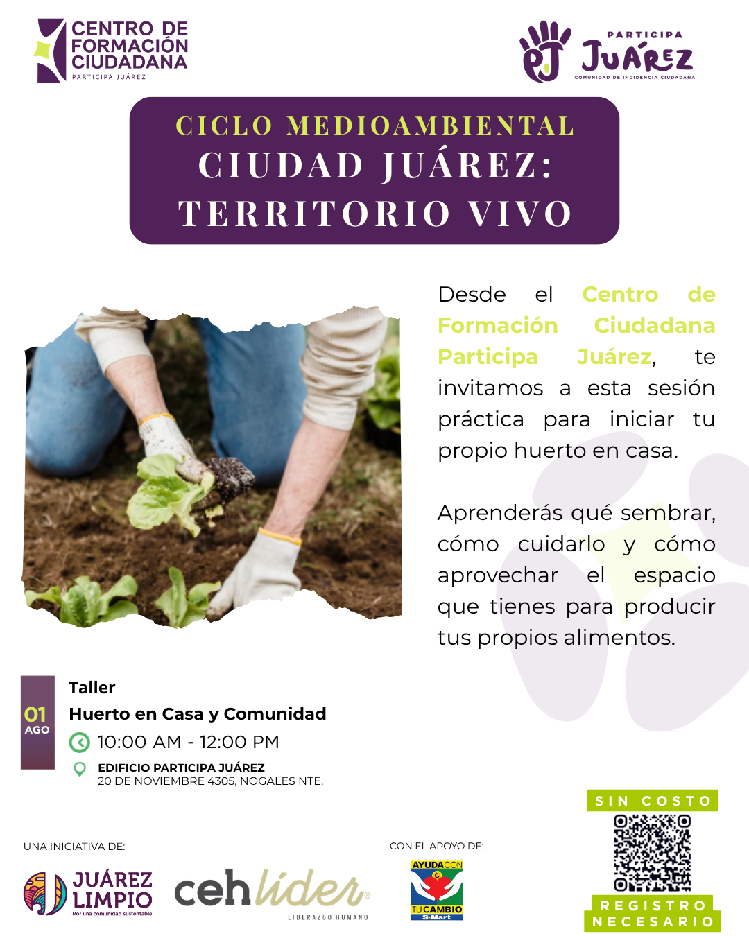 Portada: Introducción a Huertos Caseros