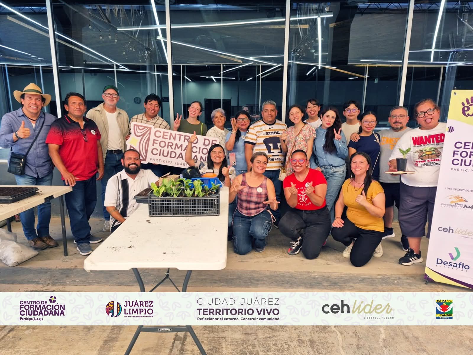 Trabajo colectivo del Centro de Formación Ciudadana