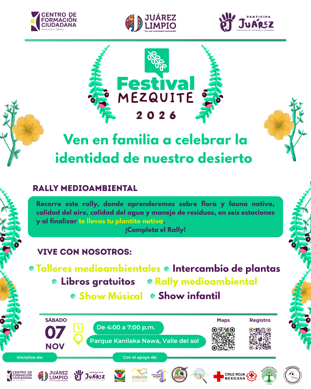 Flyer: Festival del Mezquite